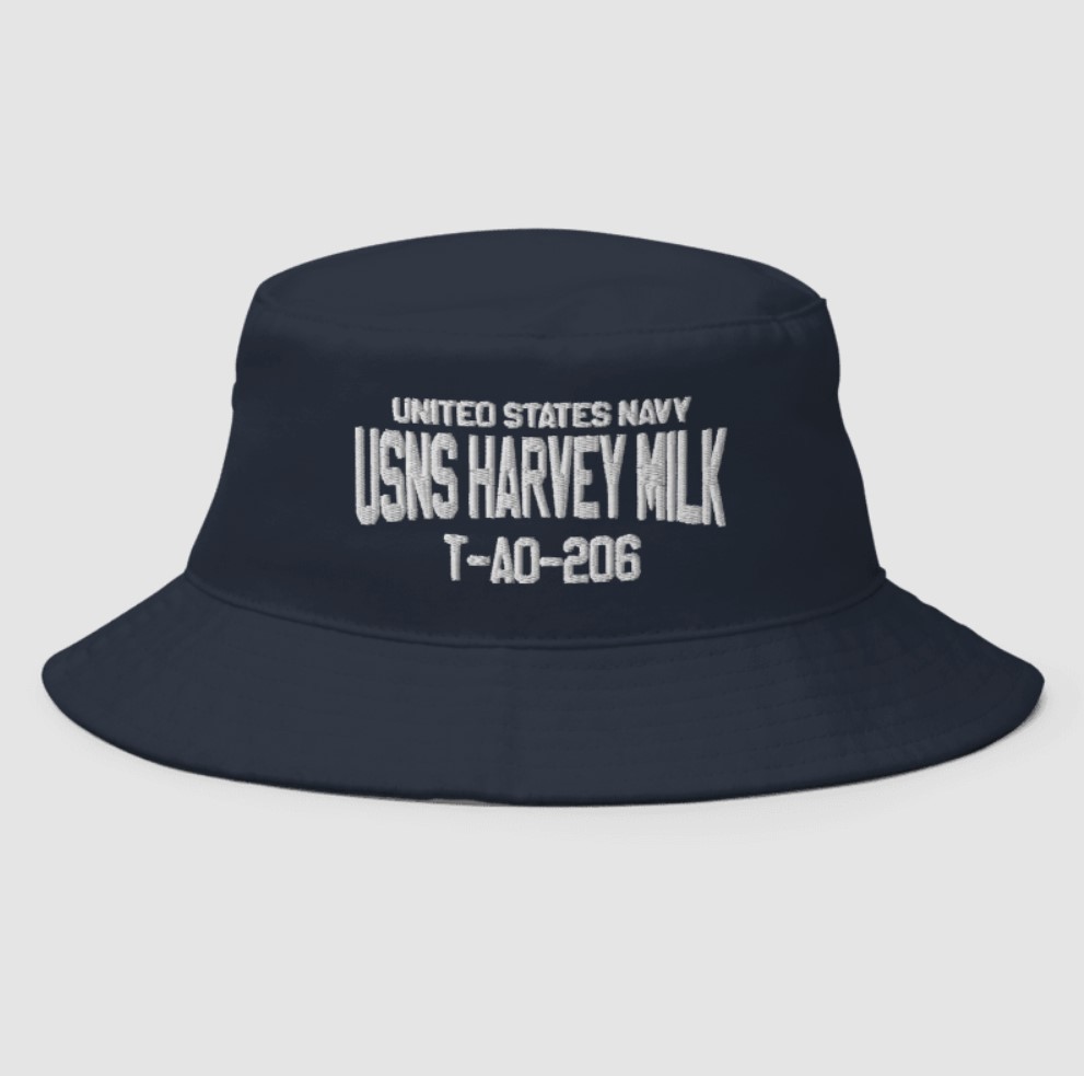 United States Navy USNS Harvey Milk Bucket Hat
