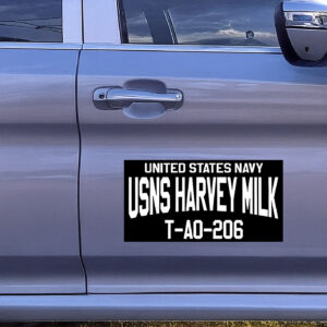 United States Navy USNS Harvey Milk Bumper Stickers