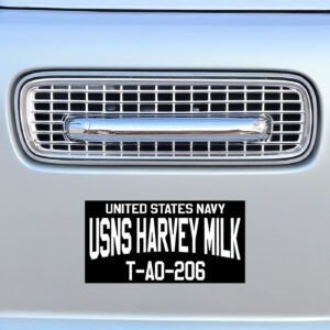 United States Navy USNS Harvey Milk Car Magnet