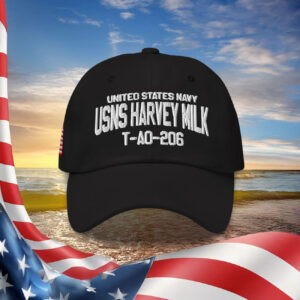 United States Navy USNS Harvey Milk Classic Hat