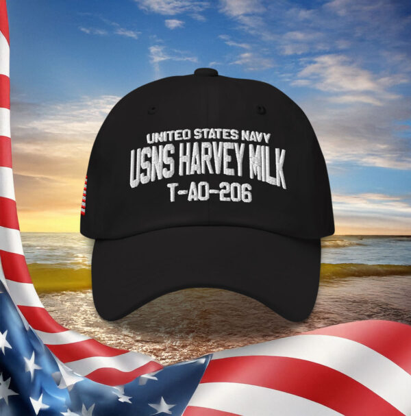 United States Navy USNS Harvey Milk Classic Hat