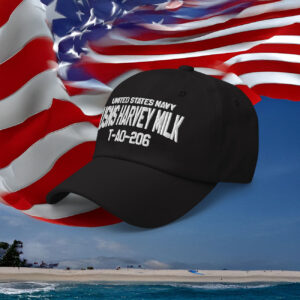 United States Navy USNS Harvey Milk Classic Hat