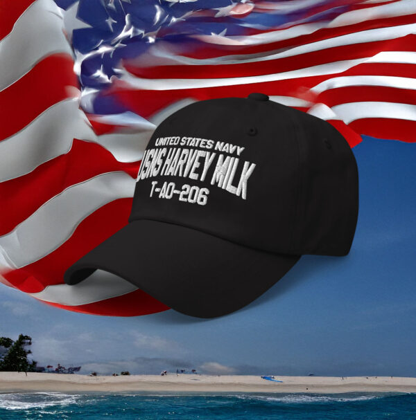 United States Navy USNS Harvey Milk Classic Hat