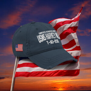 United States Navy USNS Harvey Milk Distressed Hat