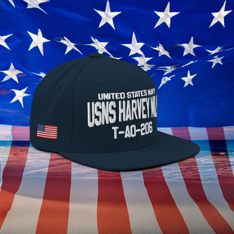 United States Navy USNS Harvey Milk Snapback