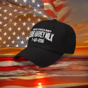 United States Navy USNS Harvey Milk T-AO-206 Hat