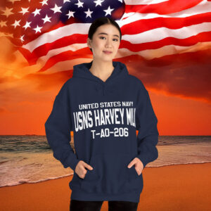 United States Navy USNS Harvey Milk T-AO-206 Hoodie