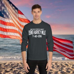 United States Navy USNS Harvey Milk T-AO-206 Long Sleeve