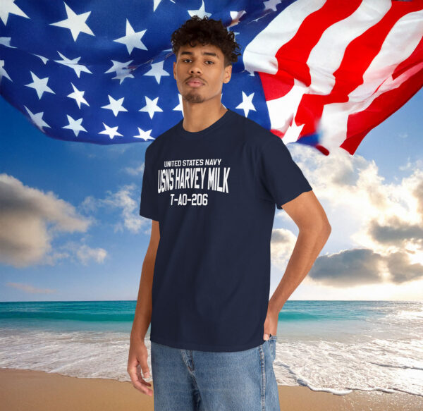 United States Navy USNS Harvey Milk T-AO-206 Shirt