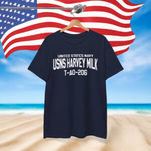 United States Navy USNS Harvey Milk T-AO-206 Shirt