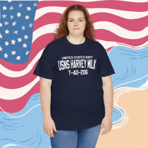 United States Navy USNS Harvey Milk T-AO-206 Shirt
