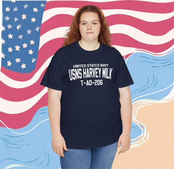 United States Navy USNS Harvey Milk T-AO-206 Shirt