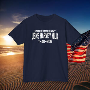 United States Navy USNS Harvey Milk T-Shirt Kids