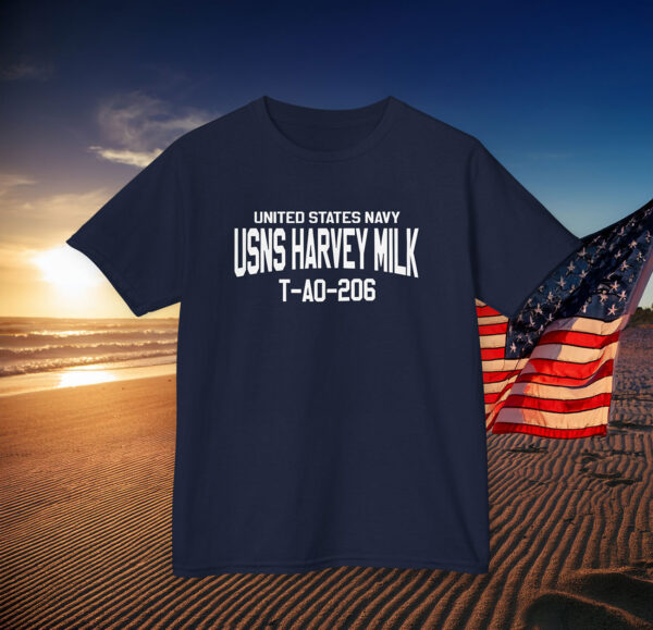 United States Navy USNS Harvey Milk T-Shirt Kids