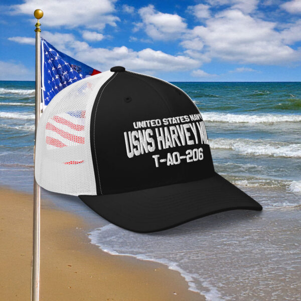 United States Navy USNS Harvey Milk Trucker Hat